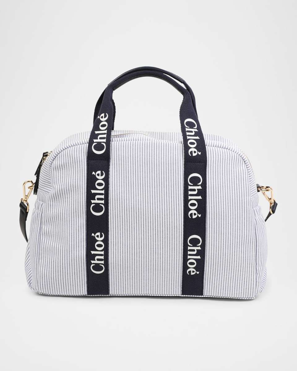 Kid's Stripe Logo Changing Bag